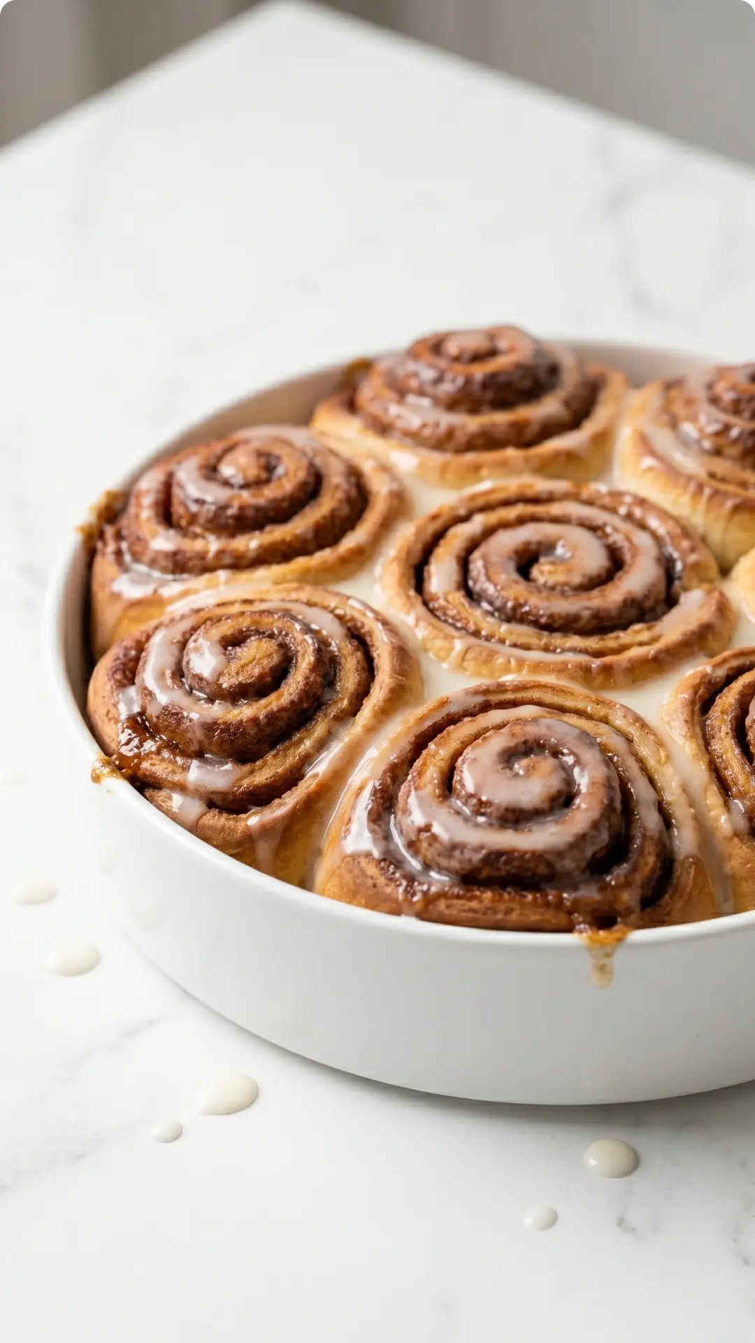 Sourdough Cinnamon Rolls über Nacht – Fluffige Zimtschnecken aus Discard