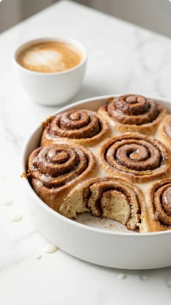 Sourdough Cinnamon Rolls über Nacht – Fluffige Zimtschnecken aus Discard