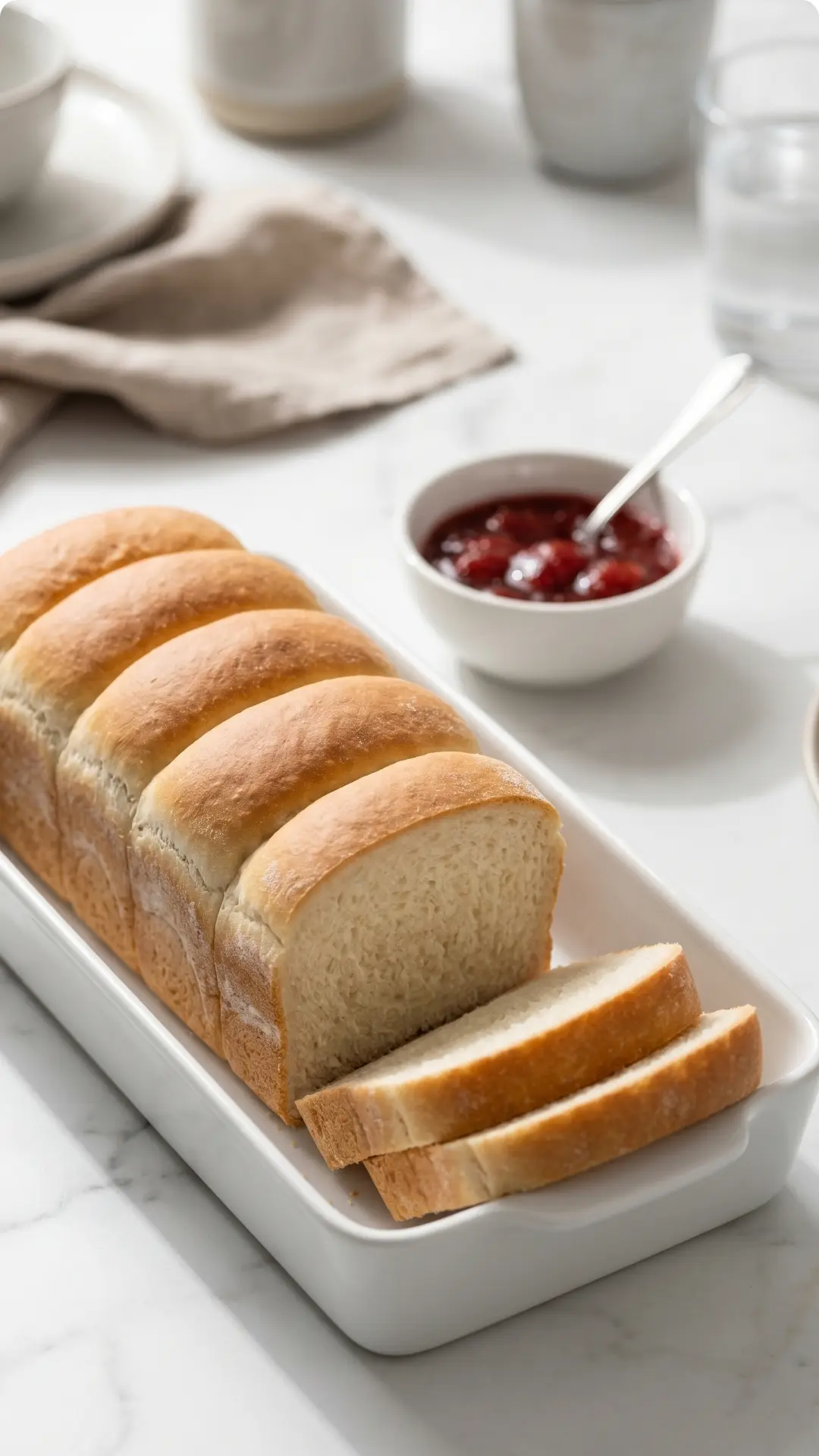 Toastbrot selber backen – Einfaches Rezept für super weiches Butter-Toast
