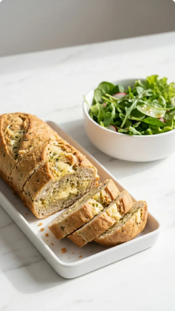 Veganes Kräuter-Käse-Baguette: Das einfachste Blitzrezept für perfektes Knoblauchbrot