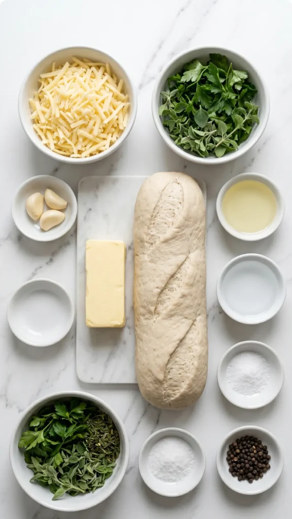 Veganes Kräuter-Käse-Baguette: Das einfachste Blitzrezept für perfektes Knoblauchbrot