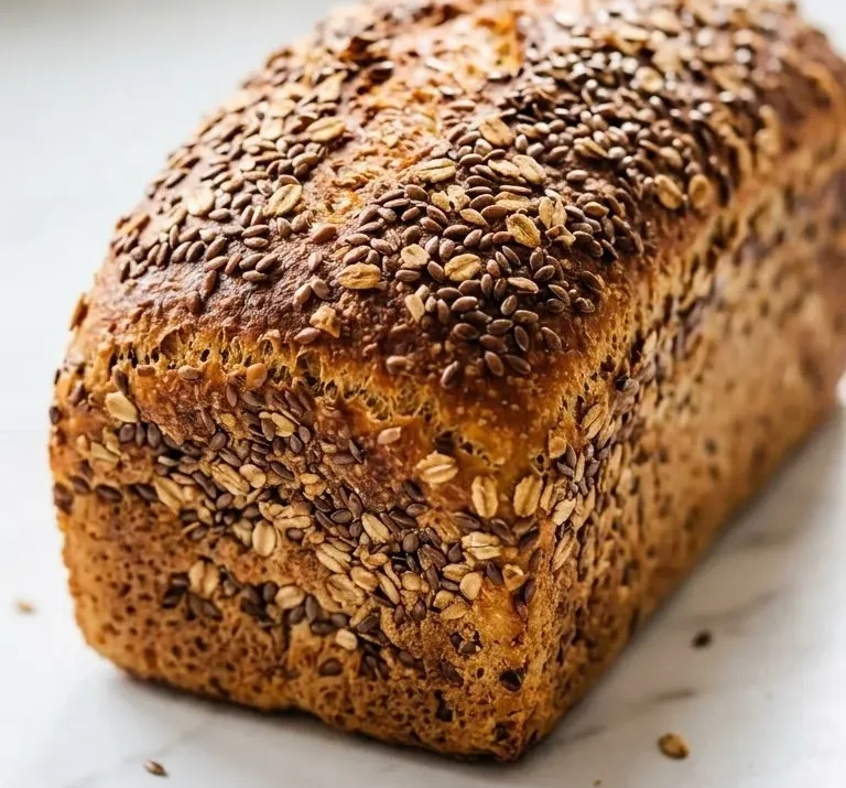 Saftiges Leinsamenbrot aus der Kastenform: Das beste einfache Rezept