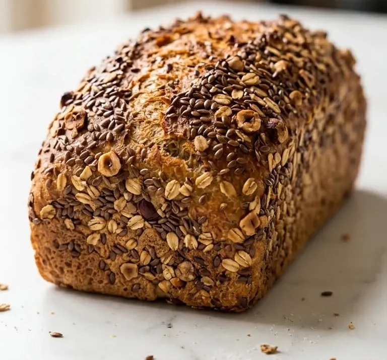 Rustikales Sechskornbrot mit Sauerteig: Das beste einfache Rezept