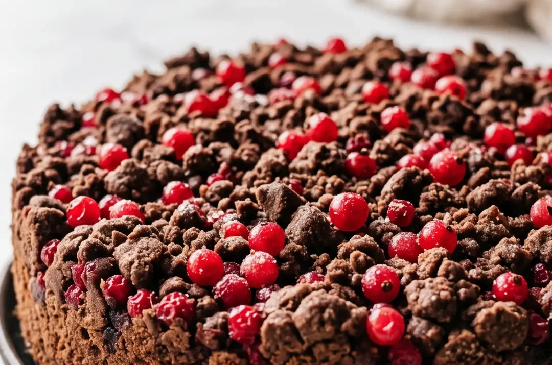 Knuspriger Johannisbeer-Schokostreusel-Kuchen: Das beste cremige Rezept
