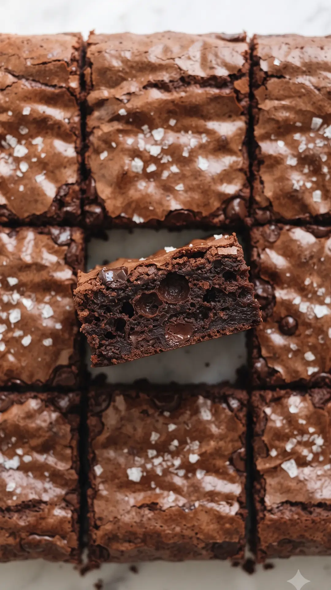 Sauerteig Brownies aus der Froschperspektive — ultra-fudgy Schokobrownies mit knuspriger Kruste