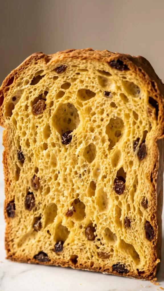 Fluffigen italienischen Panettone mit Weizensauerteig Robert backen