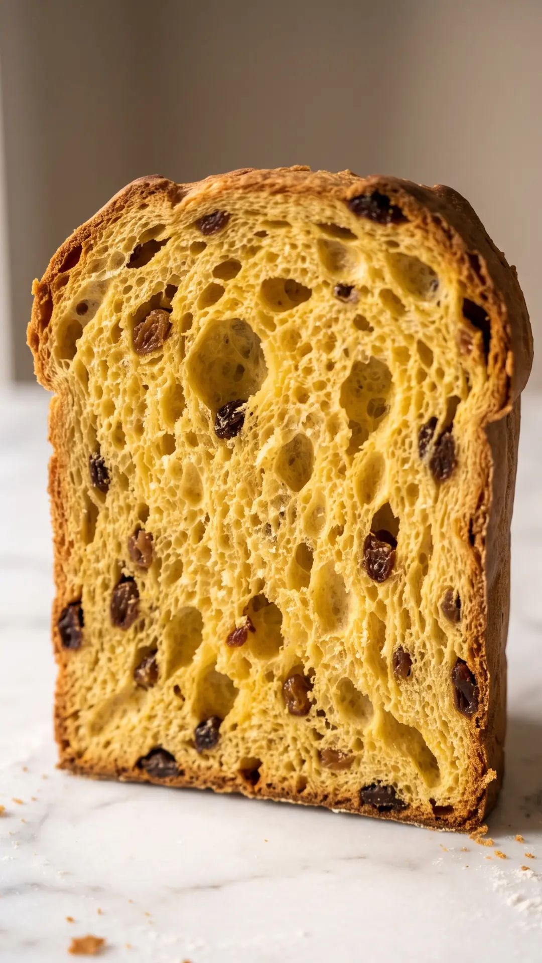 Fluffigen italienischen Panettone mit Weizensauerteig Robert backen