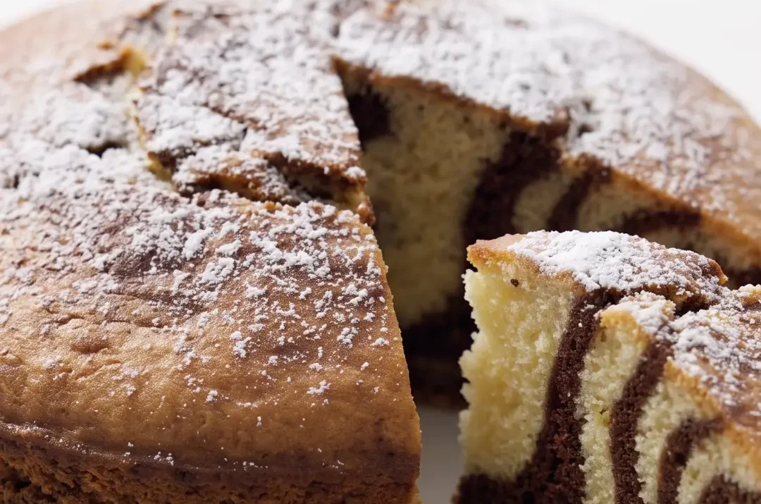 Mini Zebrakuchen aus der Heißluftfritteuse: Saftiger Rührkuchen