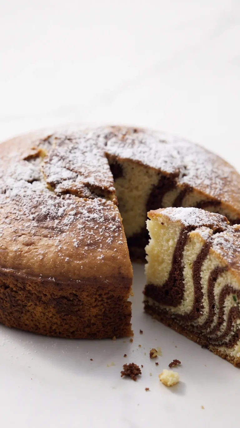 Mini Zebrakuchen aus der Heißluftfritteuse: Saftiger Rührkuchen