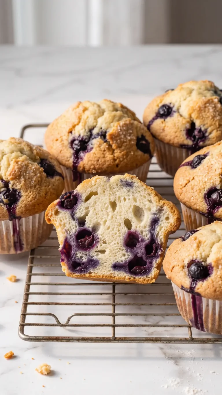 Saftige Blaubeermuffins mit Joghurt: Schnelles Rezept für die ganze Familie