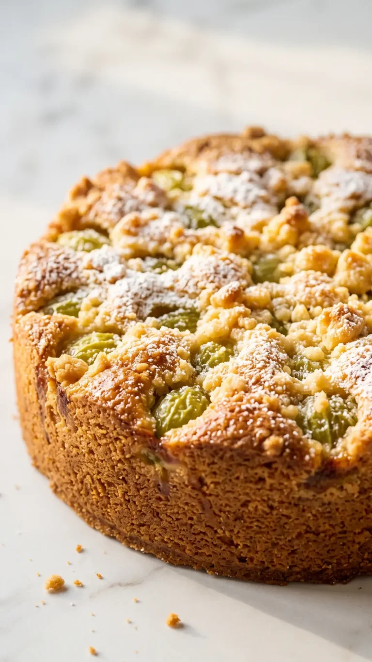 Saftiger Stachelbeer-Streusel-Kuchen: Das beste cremige Rezept