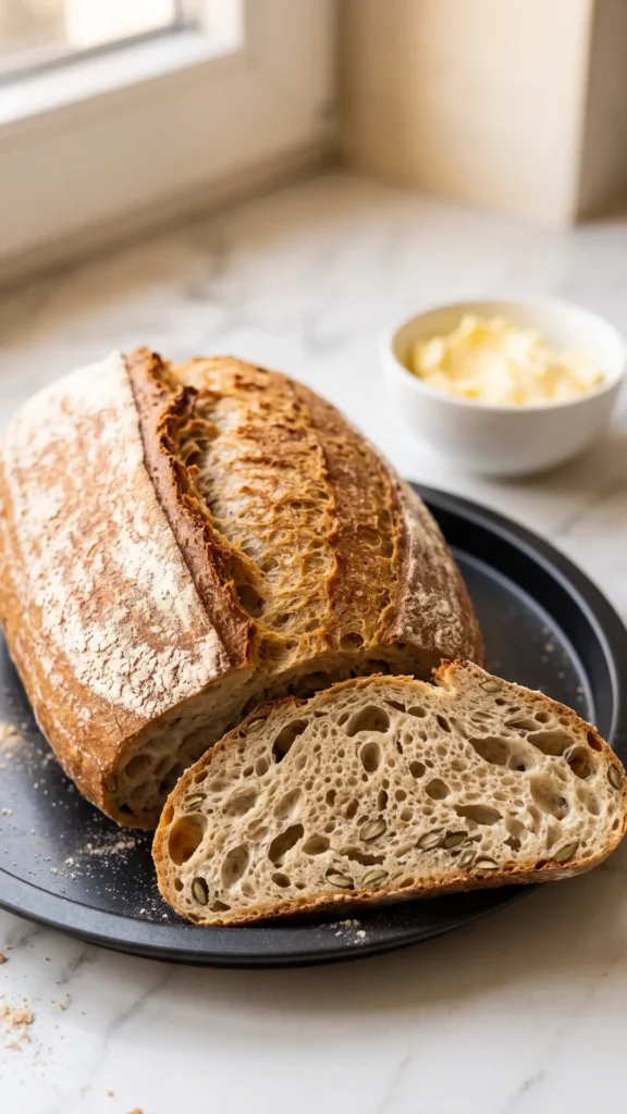 Schlesisches Brot für den Brotbackautomaten einfach selber backen