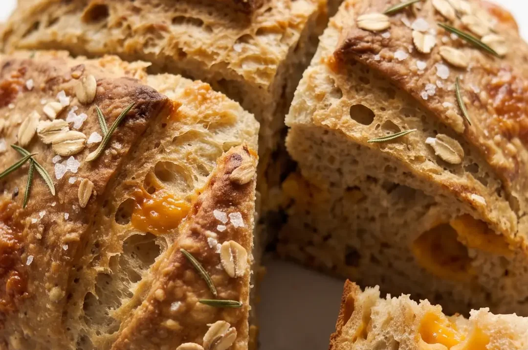 Schnelles Airfryer-Brot ohne Hefe nach Jamie Oliver