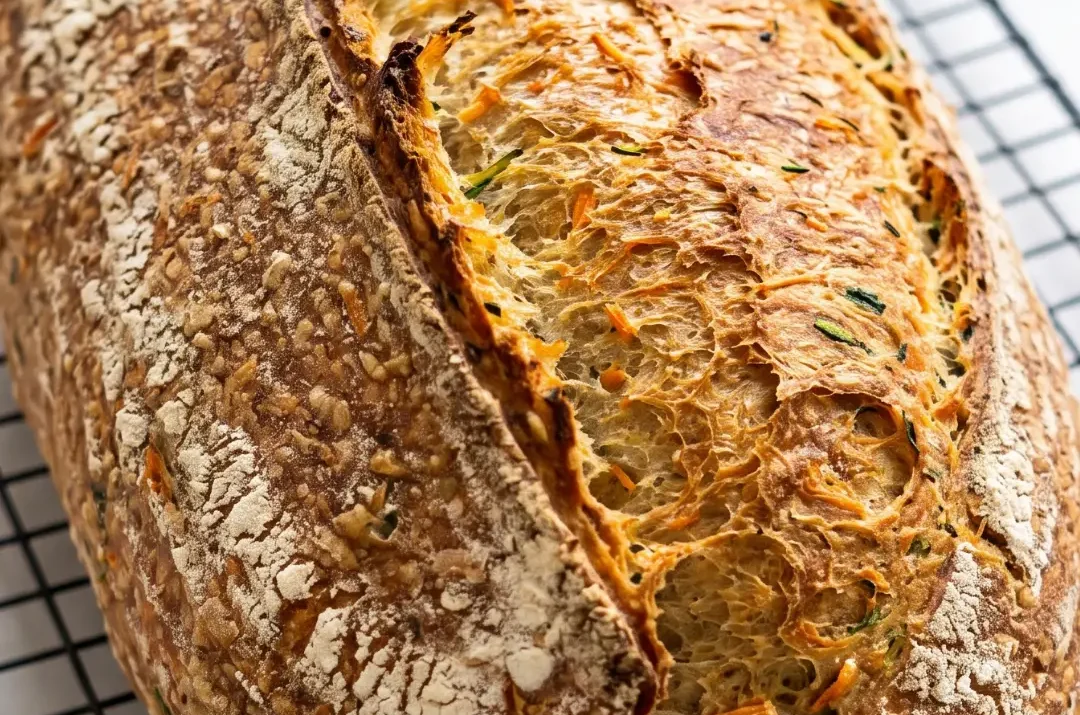 Saftiges Zucchini-Karottenbrot mit Lievito Madre