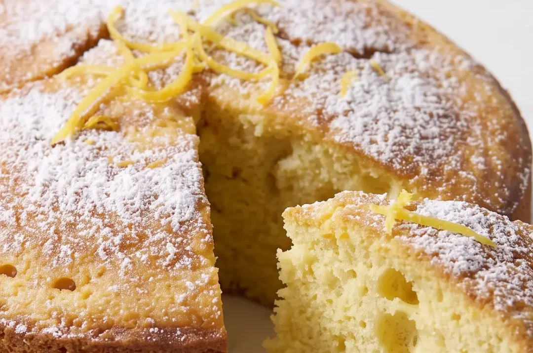 Zitroniger Kuchen im Airfryer: Saftiger Zitronenkuchen
