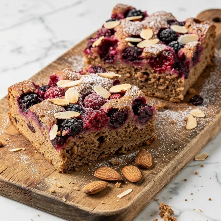 Aromatischer Beerenkuchen aus Vollkorn und Natursauerteigen