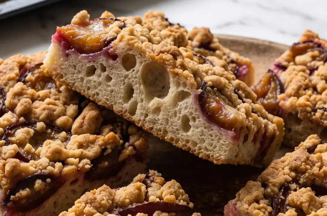 Der beste Zwetschgendatschi mit Sauerteigboden vom Blech