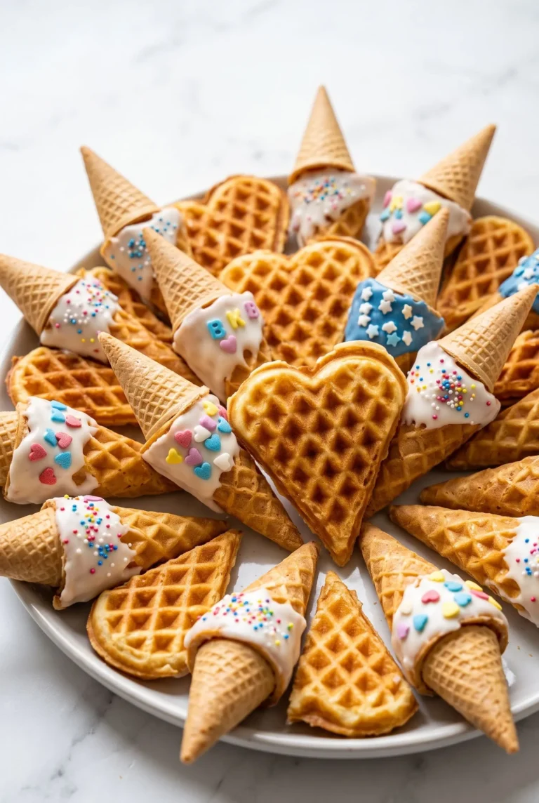 Süße Waffelschultüten: Das perfekte Rezept zum Schulanfang