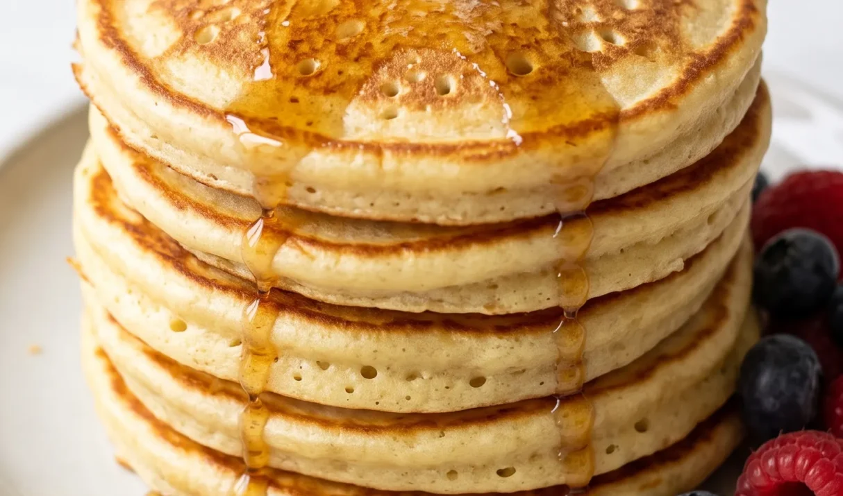 Fluffige Sauerteig Pancakes: Schnelles Frühstücksrezept