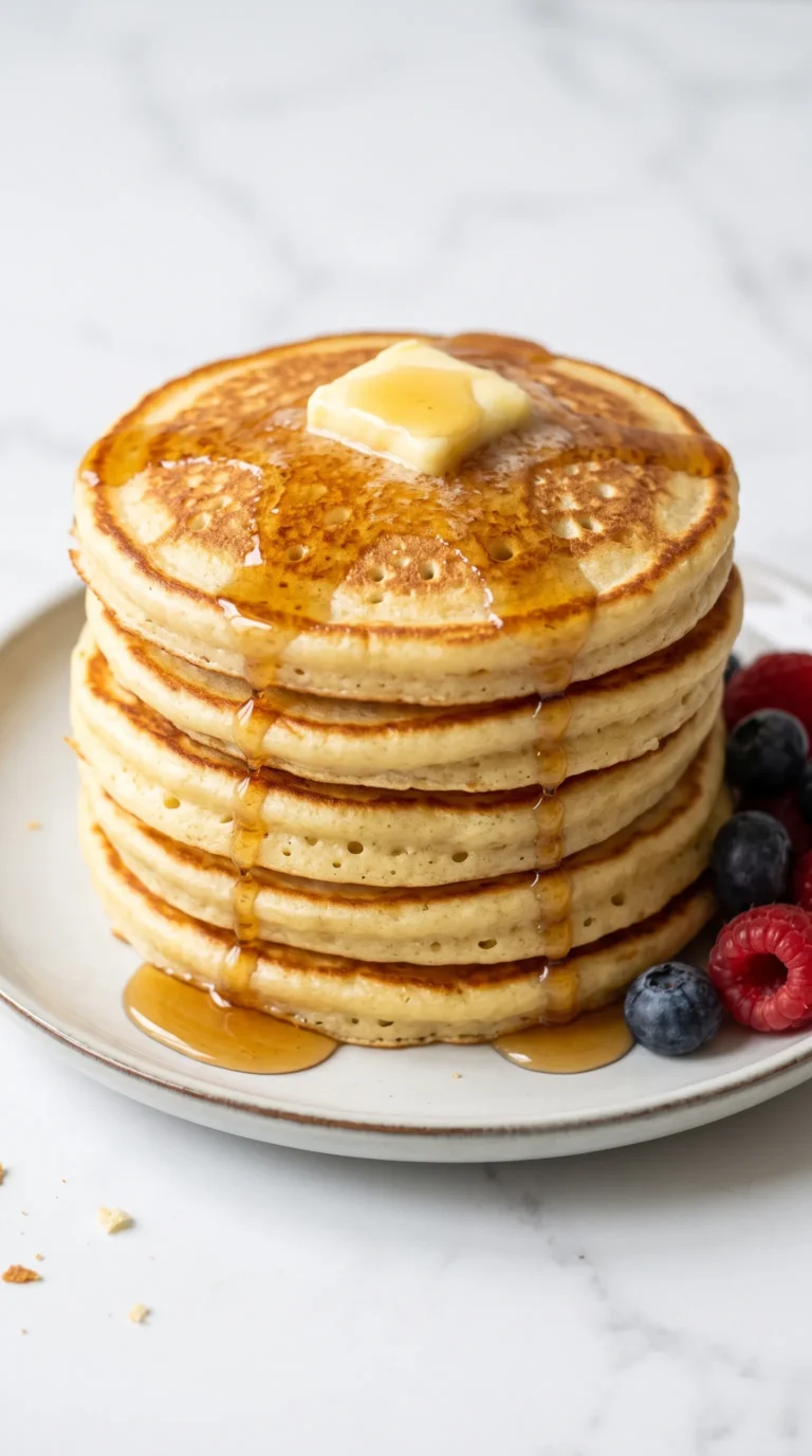 Fluffige Sauerteig Pancakes: Schnelles Frühstücksrezept