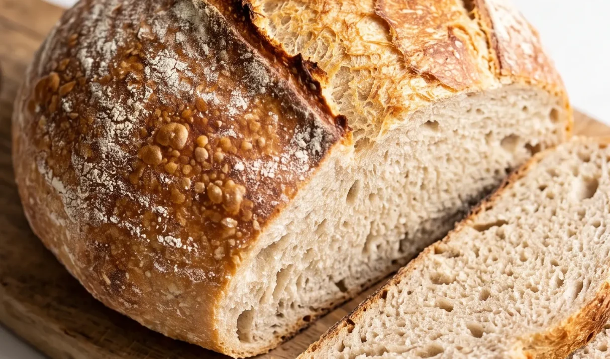 Klassisches Dinkel-Sauerteigbrot: Reines Naturbrot ohne Hefe
