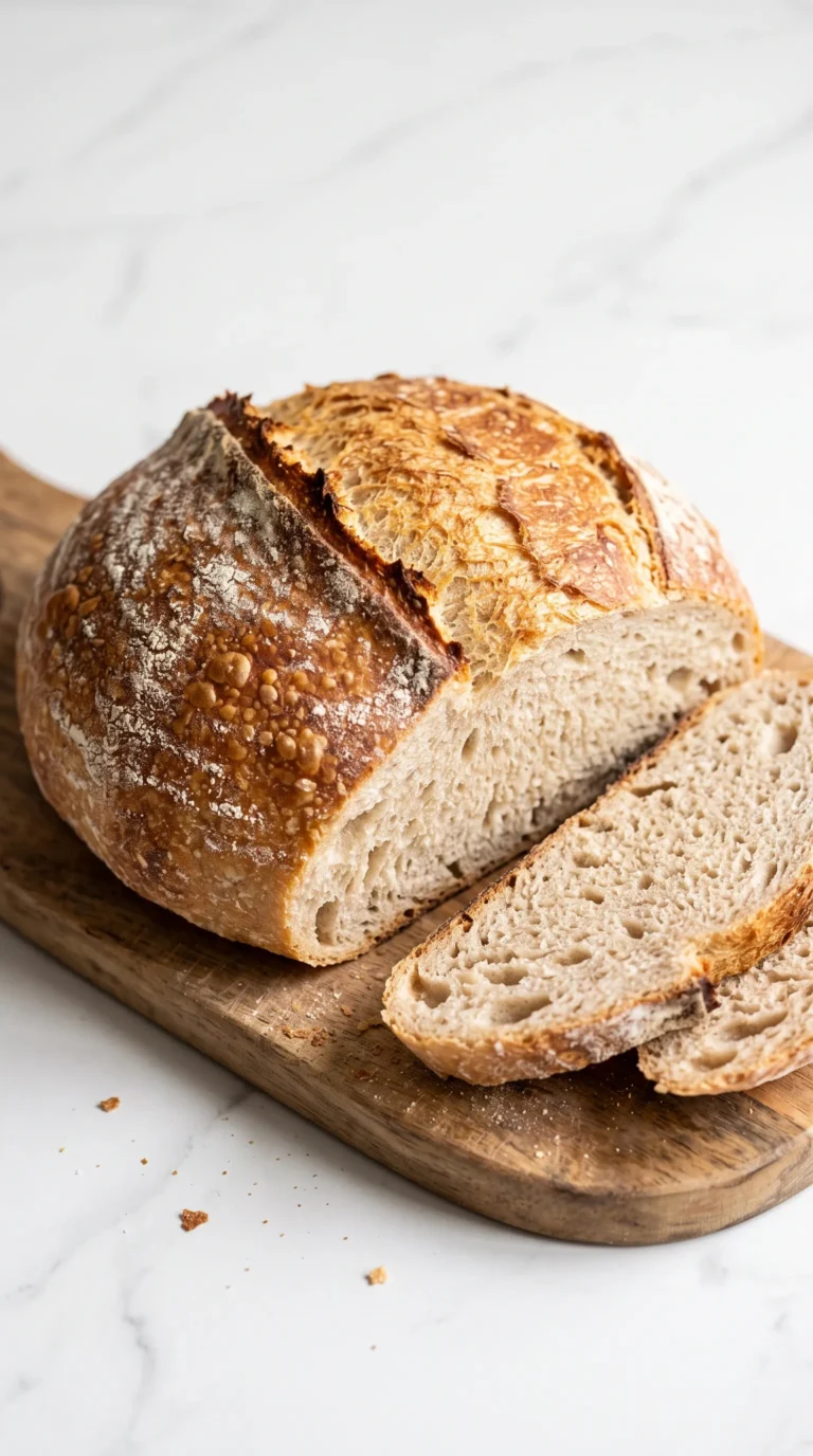 Klassisches Dinkel-Sauerteigbrot: Reines Naturbrot ohne Hefe