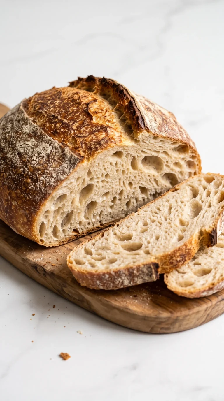 Saftiges Kartoffelbrot mit Sauerteig aus dem Dutch Oven