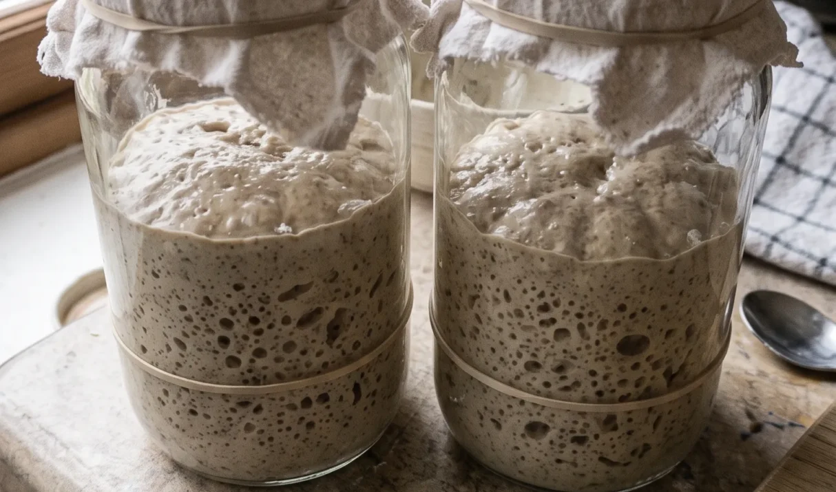Sauerteig unregelmäßig gefüttert: So rettest du deinen Starter