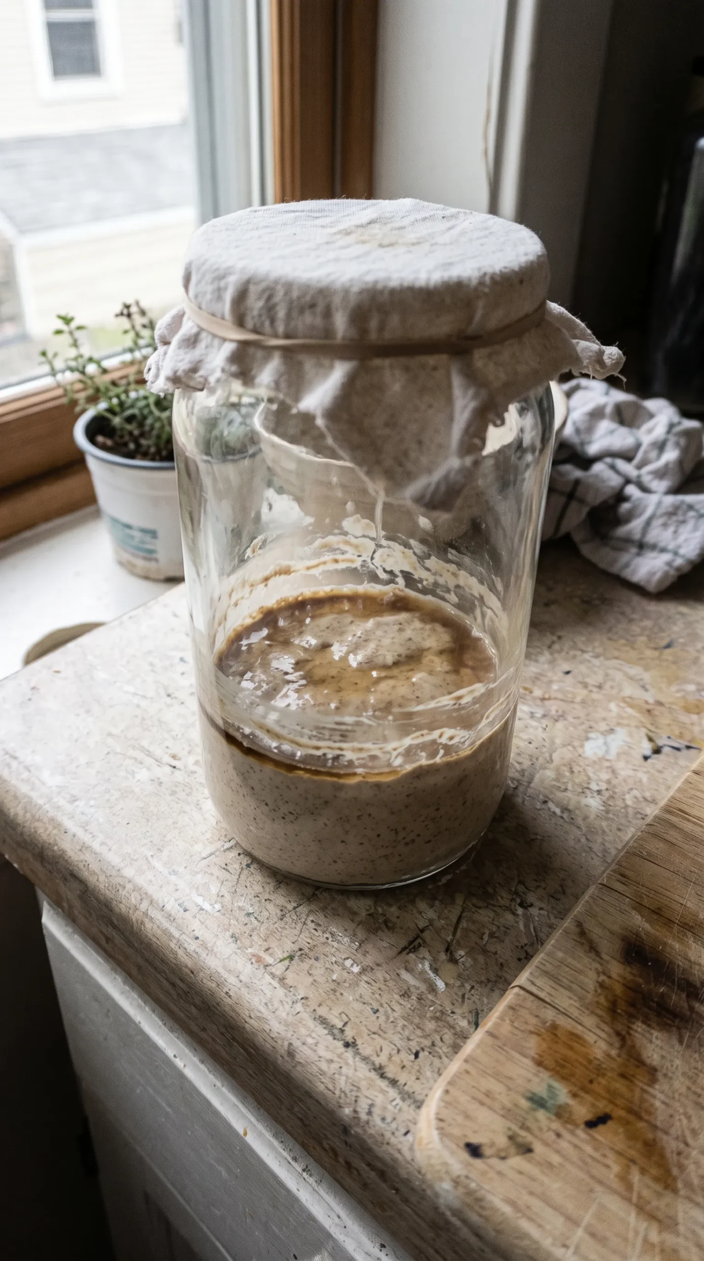 Sauerteig unregelmäßig