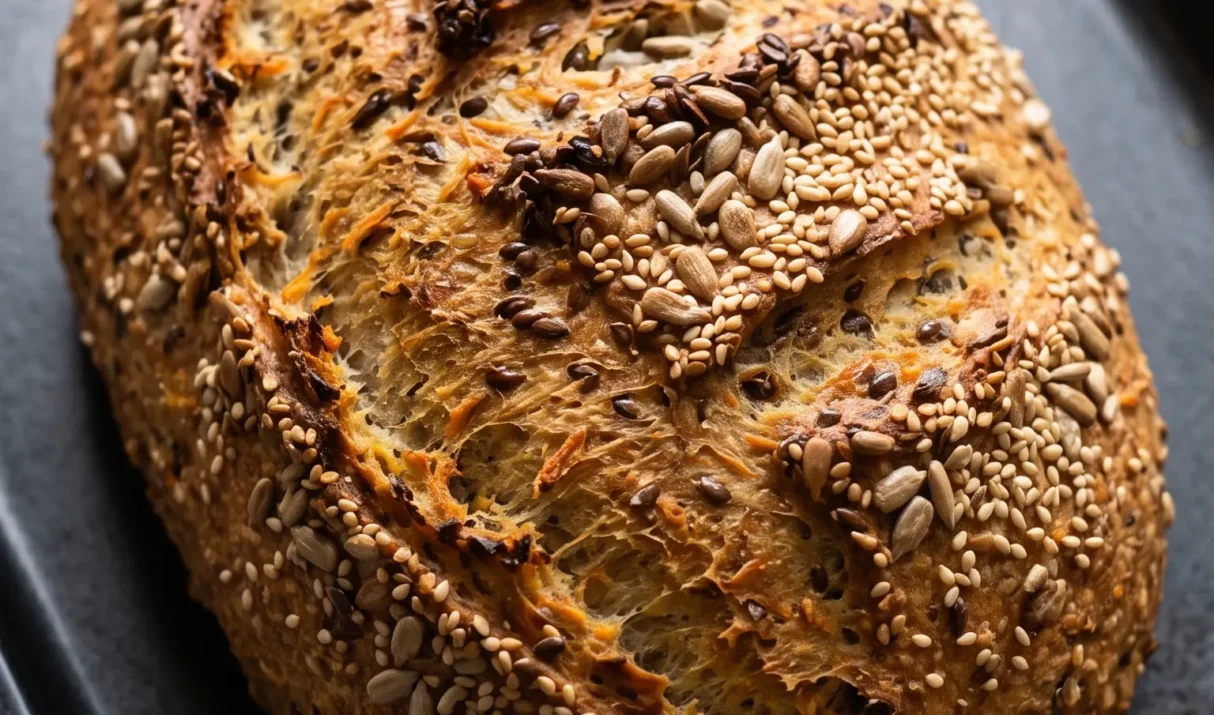 Saftiges Low Carb Brot mit Quark: Einfach und eiweißreich