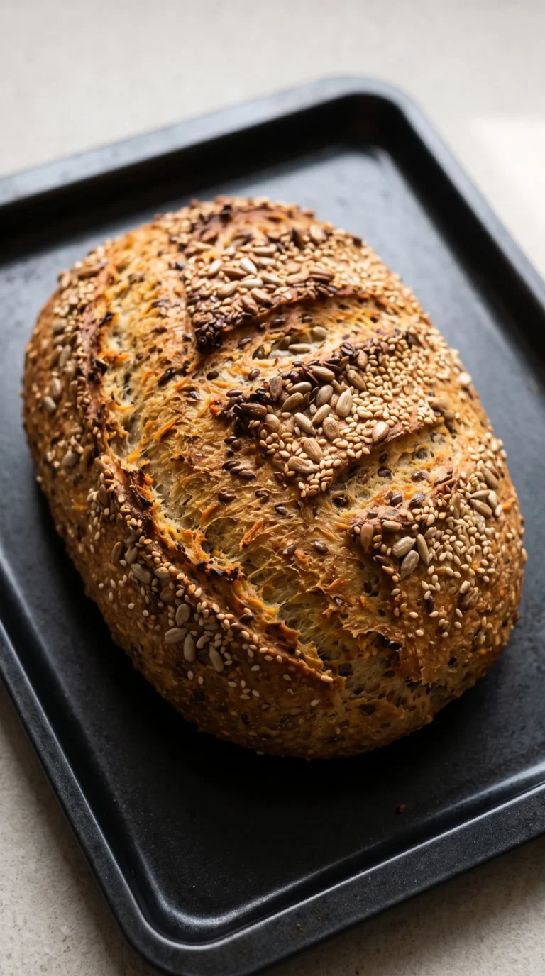 Saftiges Low Carb Brot mit Quark: Einfach und eiweißreich