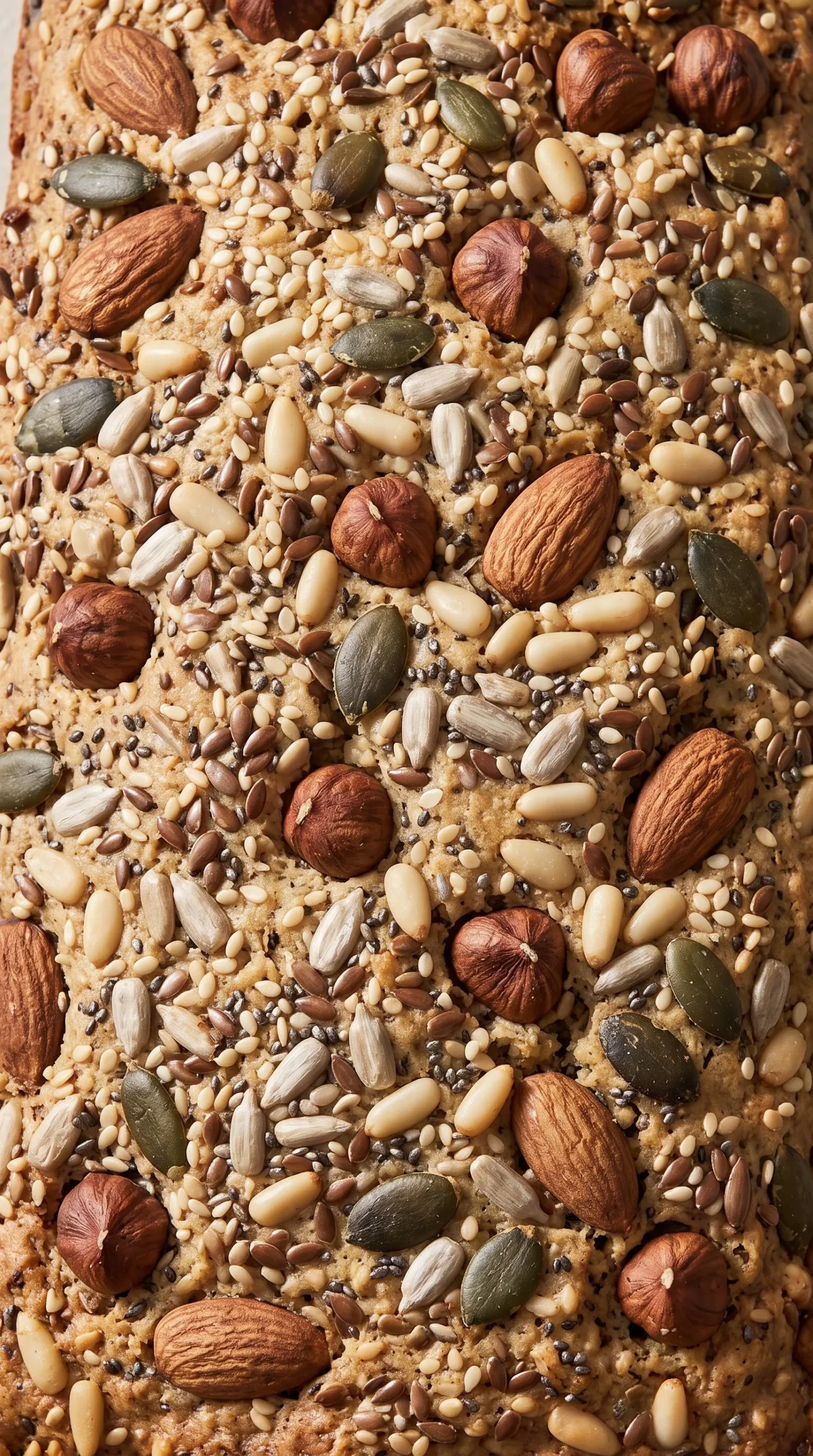 Körner-Nuss-Brot ohne Mehl: Saftiges Low Carb Rezept